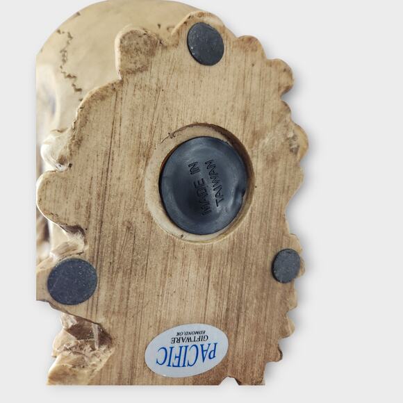 Cracked Skull Money Bank Statue Pirate Evil Sunken Eye Sockets VTG Y2K 1998 - Picture 8 of 8